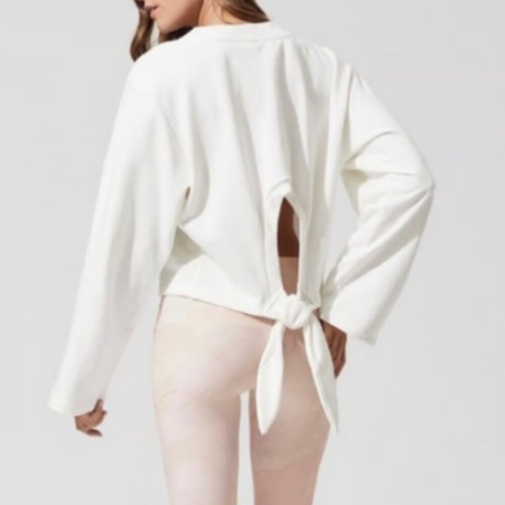 Varley Weymouth Sweatshirt - Ivory - Size Small